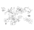 Proform 831299285 console and motor hood diagram