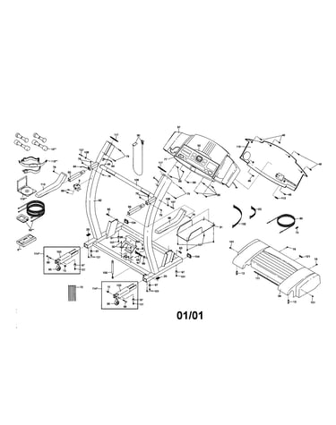 Console and motor cover
