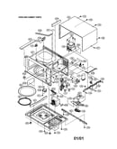 Oven and cabinet