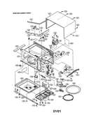 Oven and cabinet