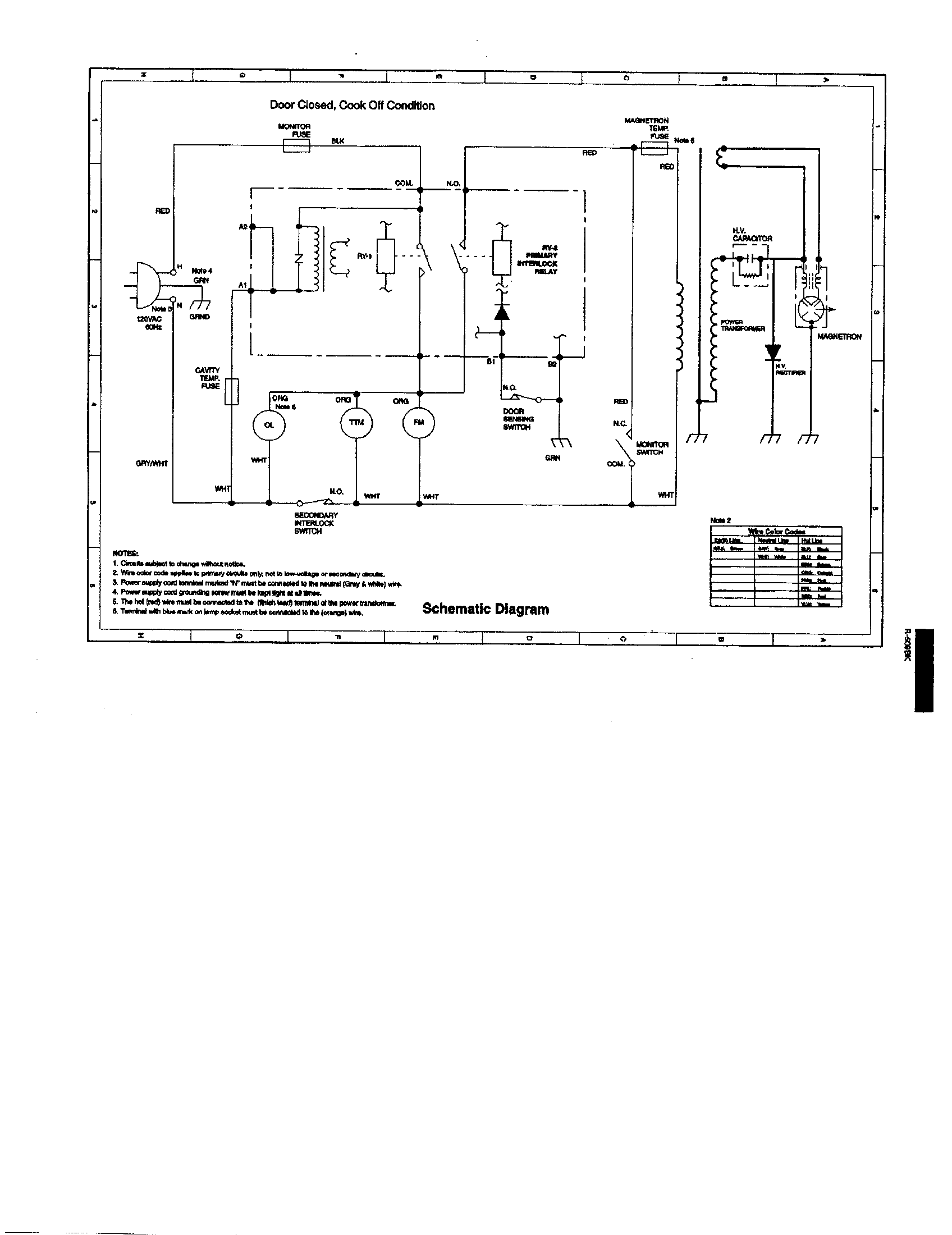 SCHEMATIC DIAGRAM