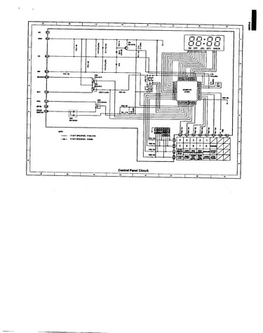 Control panel circuit