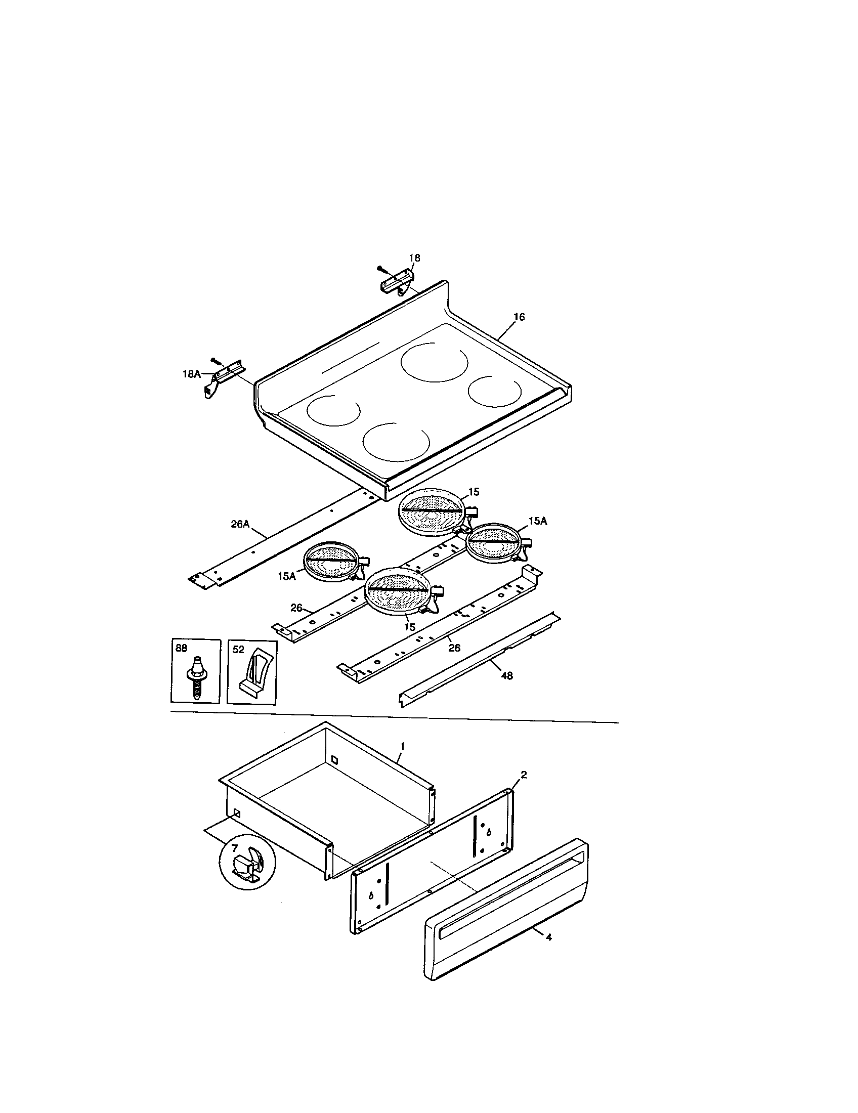 Top/drawer