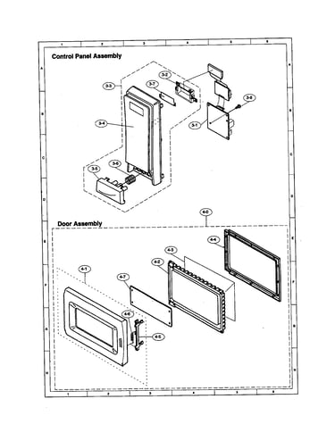 Controlpanel/door