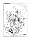 Oven and cabinet