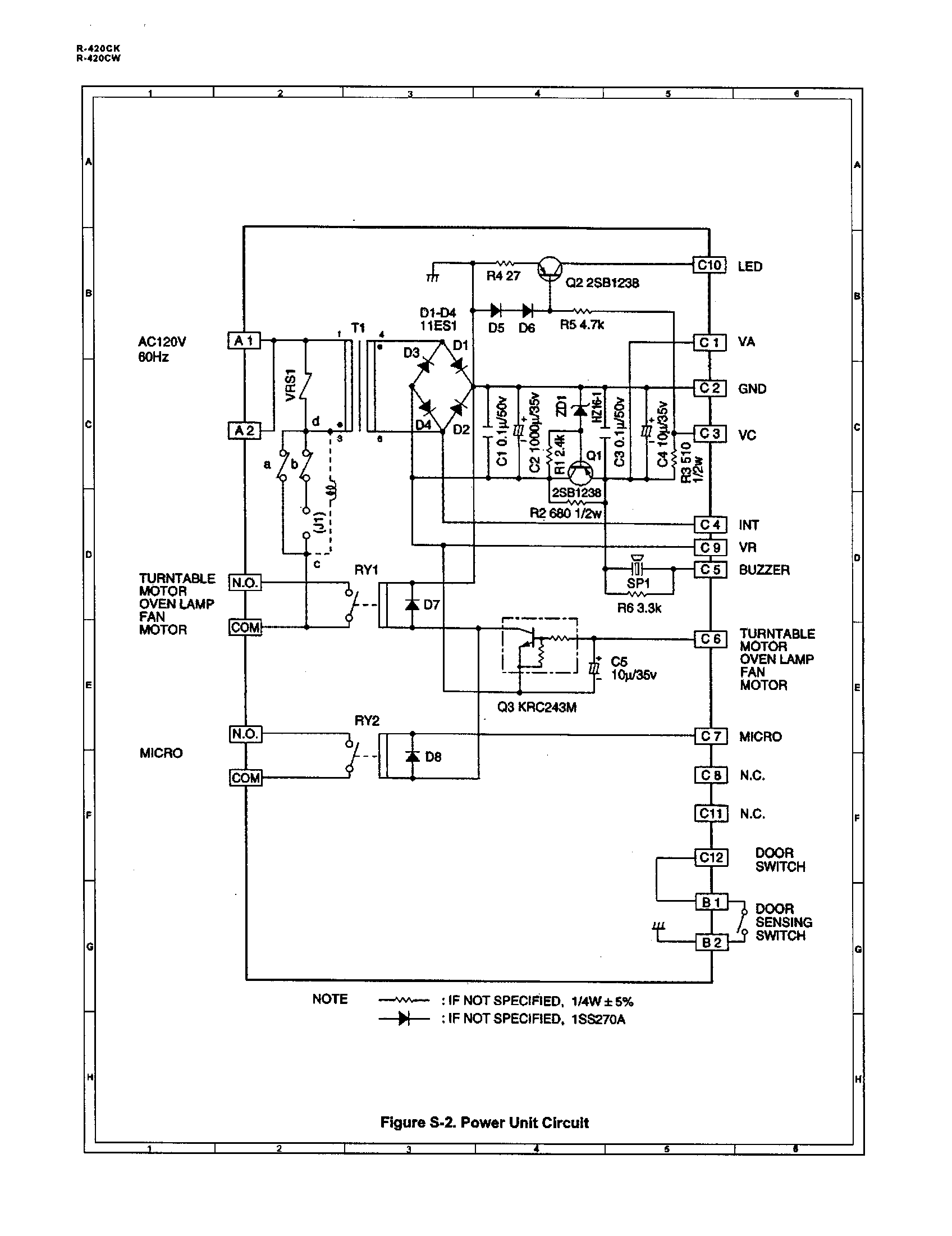 Power unit circuit