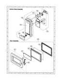 Control panel/door