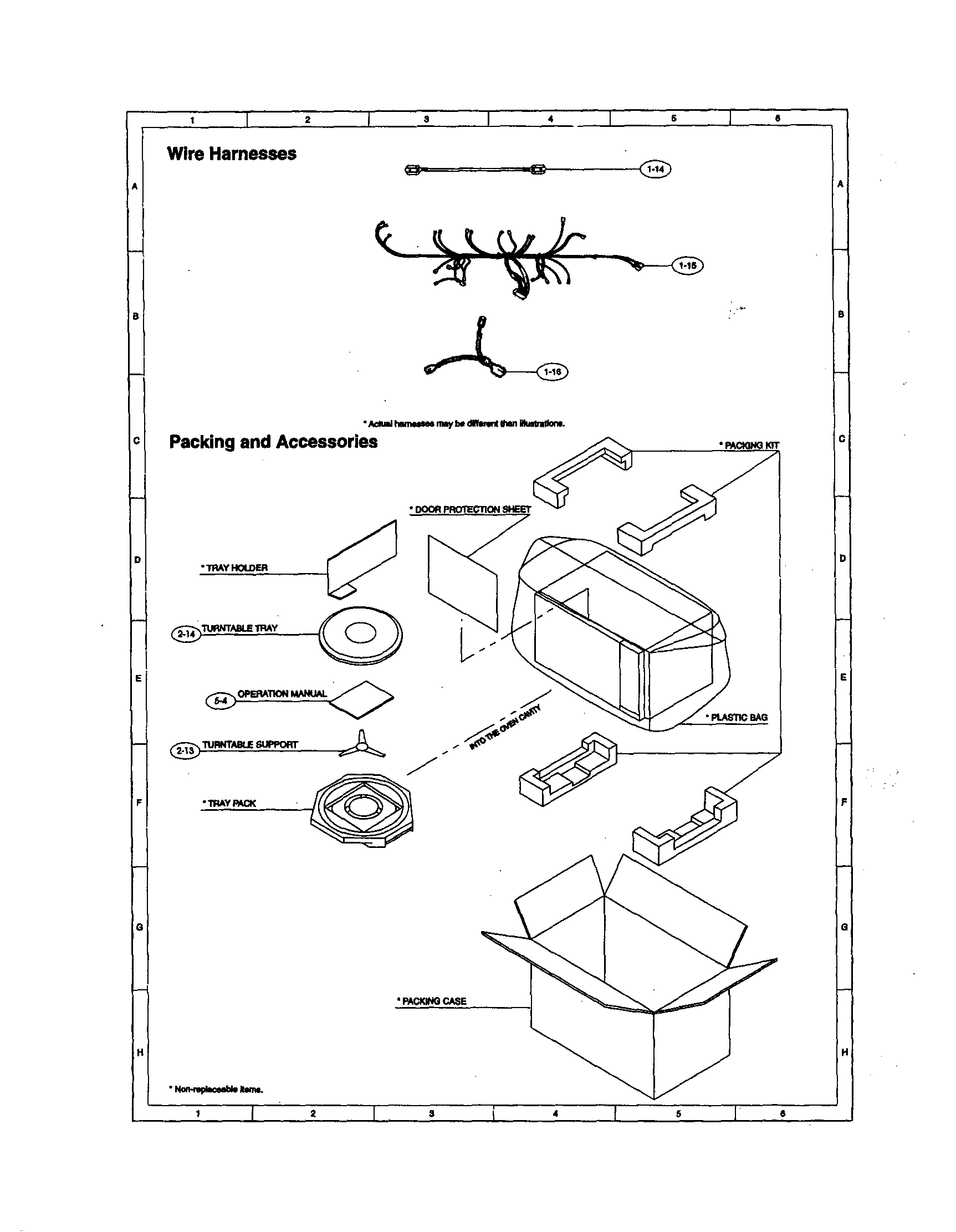 WIRE HARNESS/PACKING/ACCESSORIES