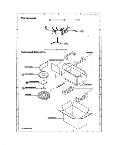 Wire harness/packing/accessories