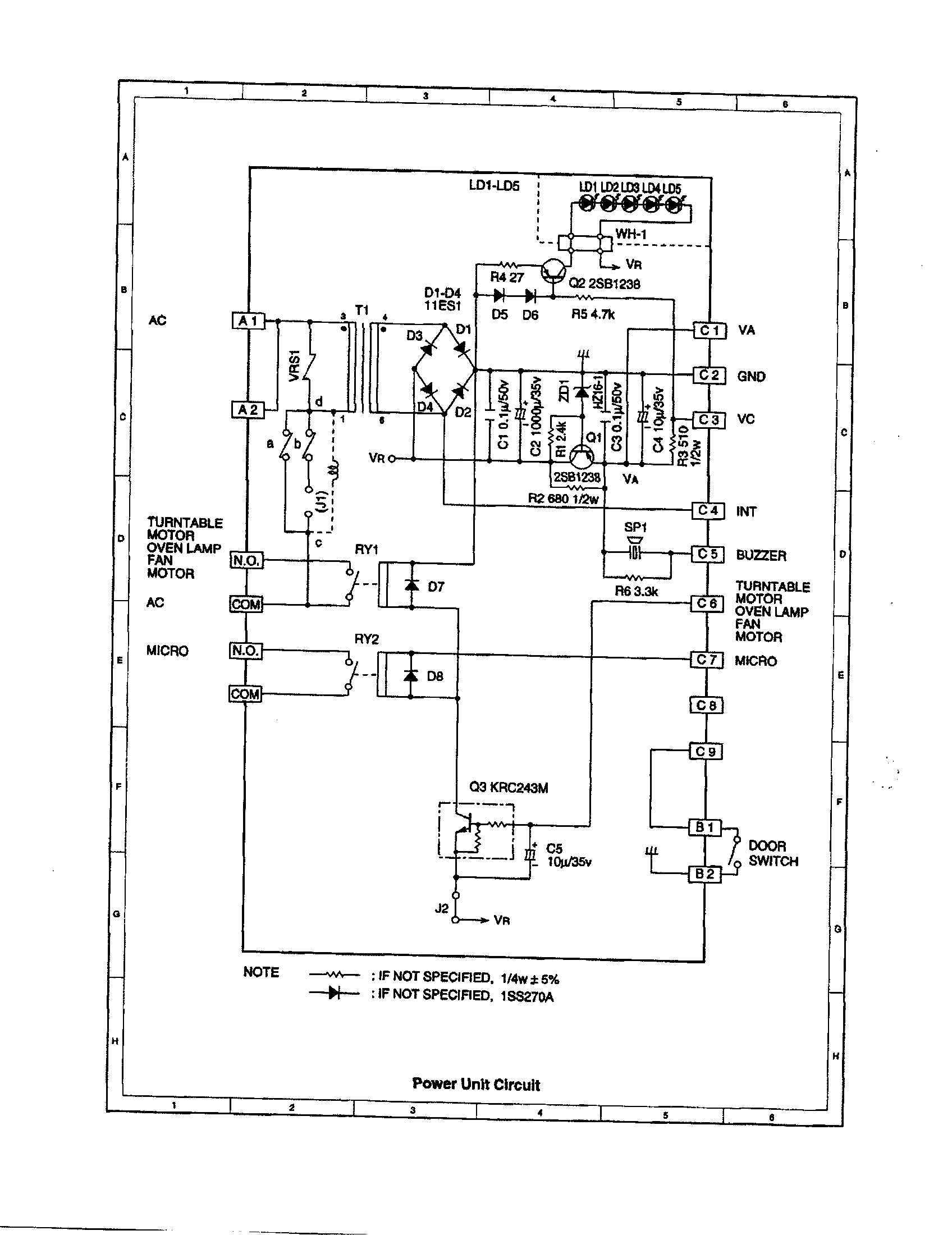 Power unit circuit