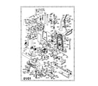 Sharp EC-T2850 vacuum diagram