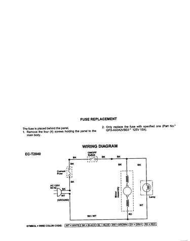 Wiring diagram (ec-t2840)