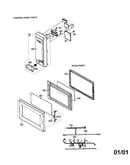 Control panel/door