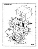 Oven and cabinet