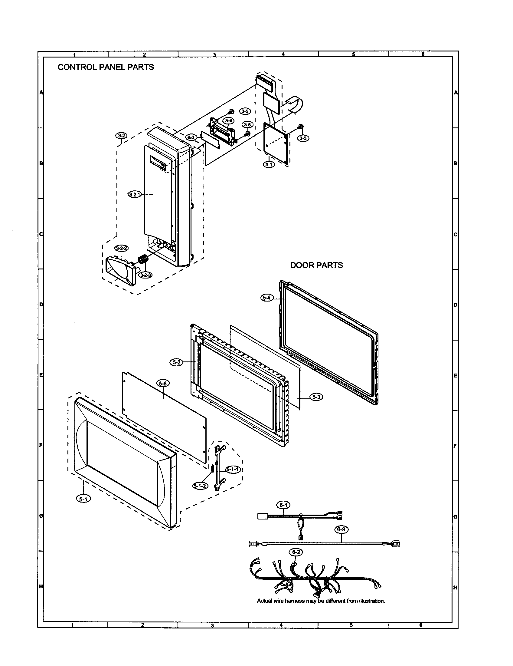 CONTROL PANEL/DOOR