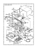 Oven and cabinet