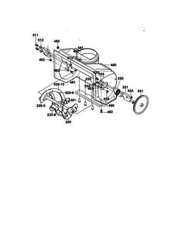 Auger housing