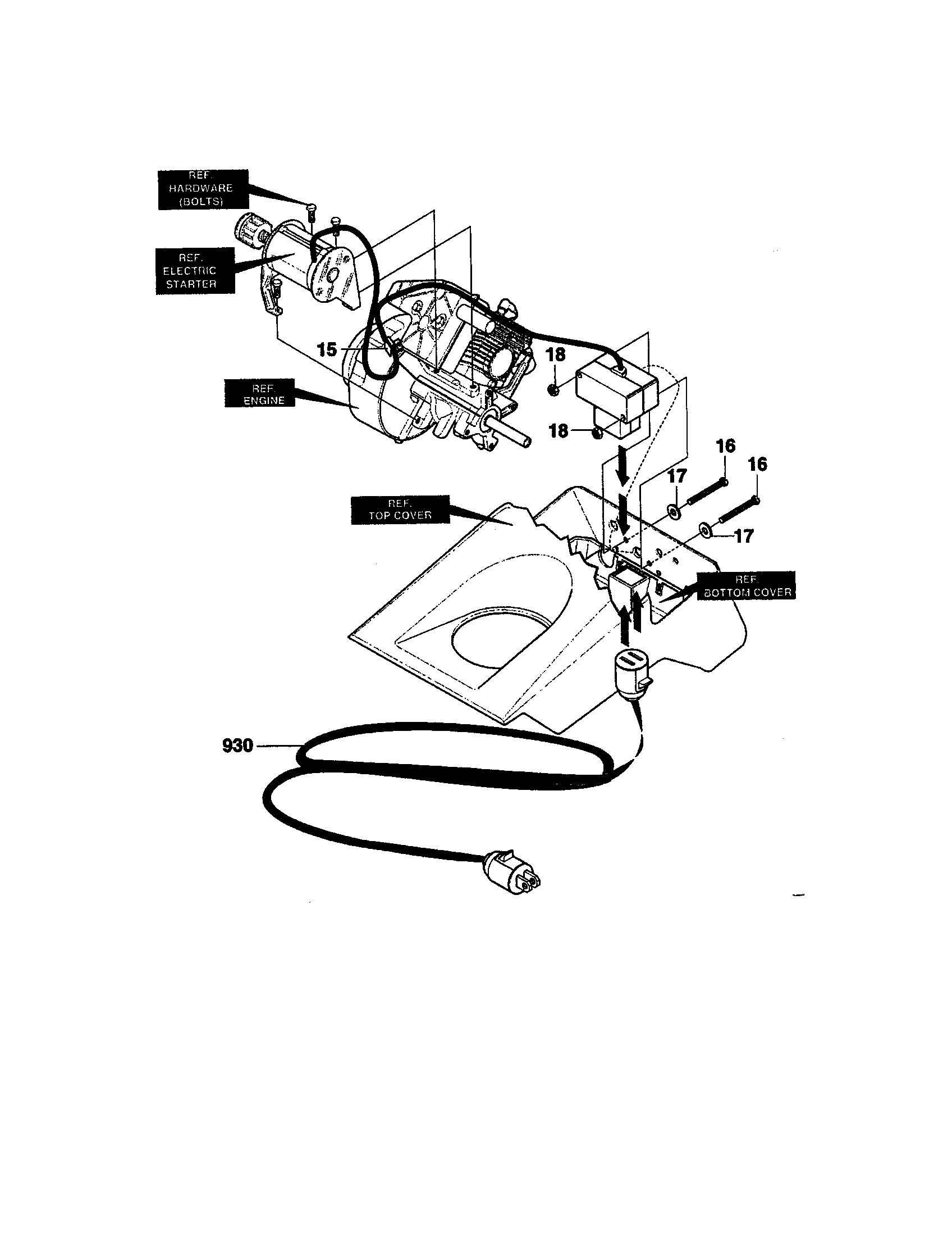 Electric starter