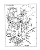 Oven and cabinet
