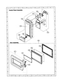 Control panel/door