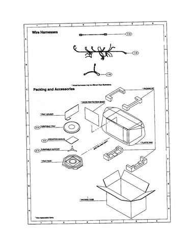 Wire harness/pakcing/accessories