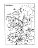 Oven and cabinet