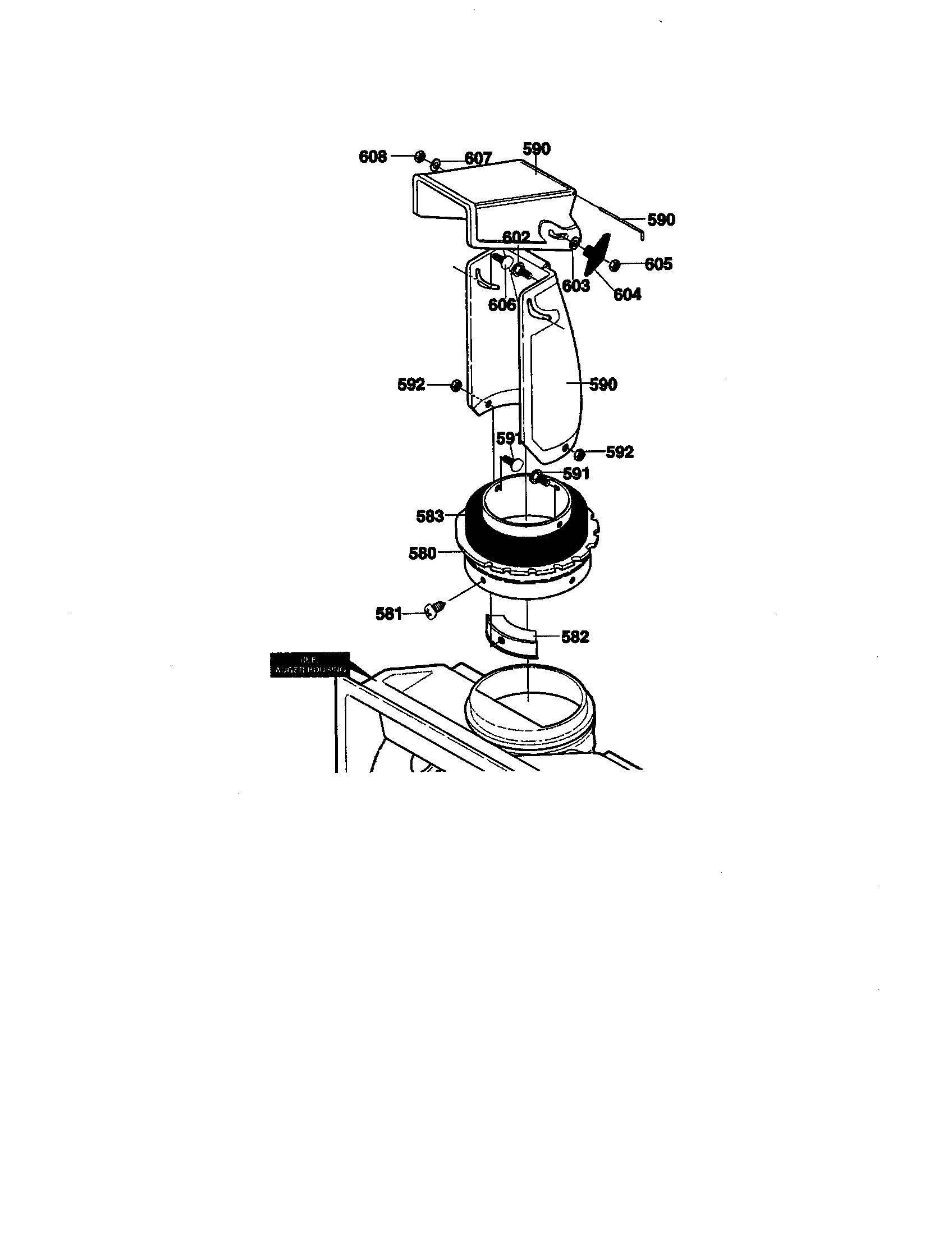 Discharge chute