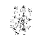 Craftsman 143015500 4-cycle engine diagram