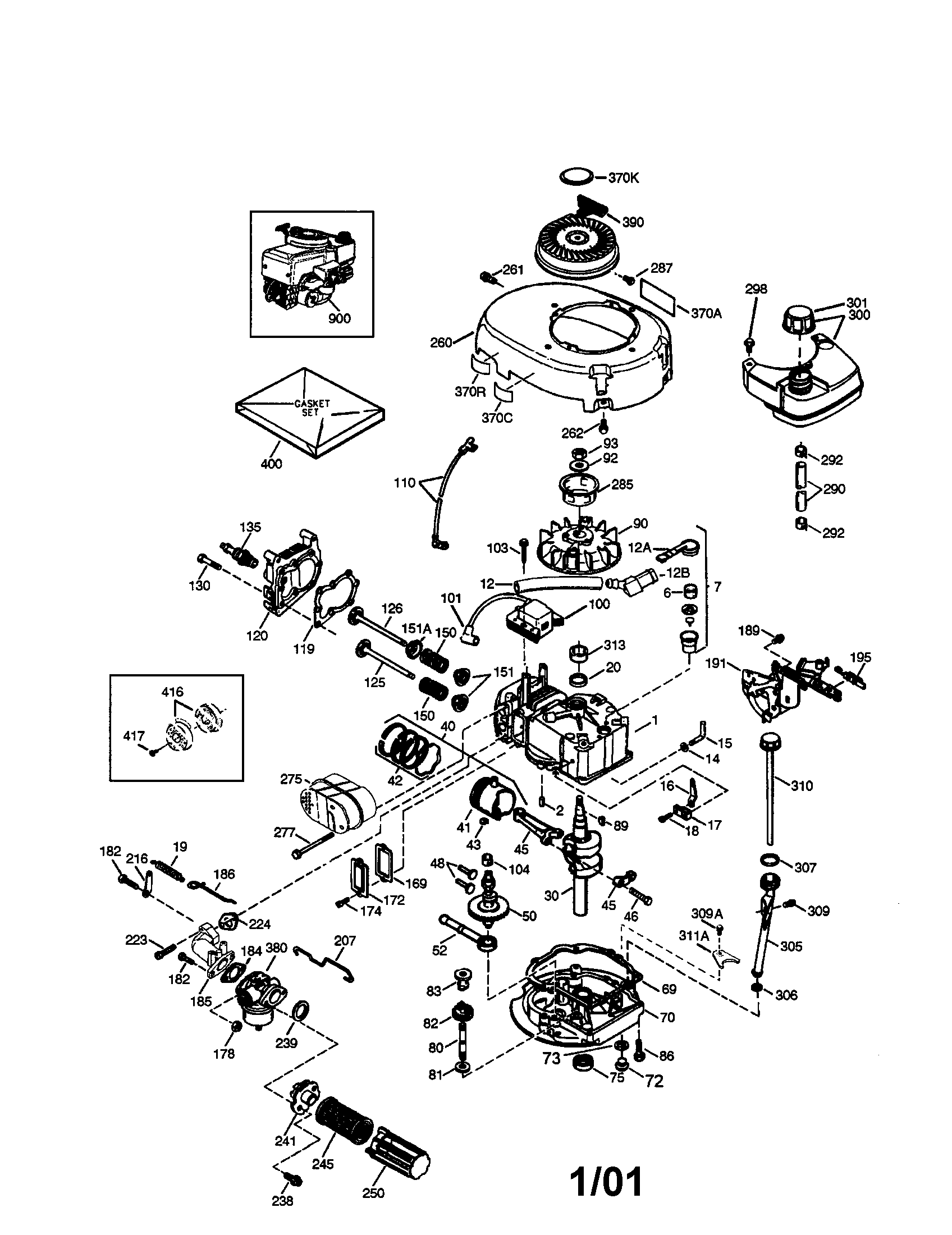4-cycle engine