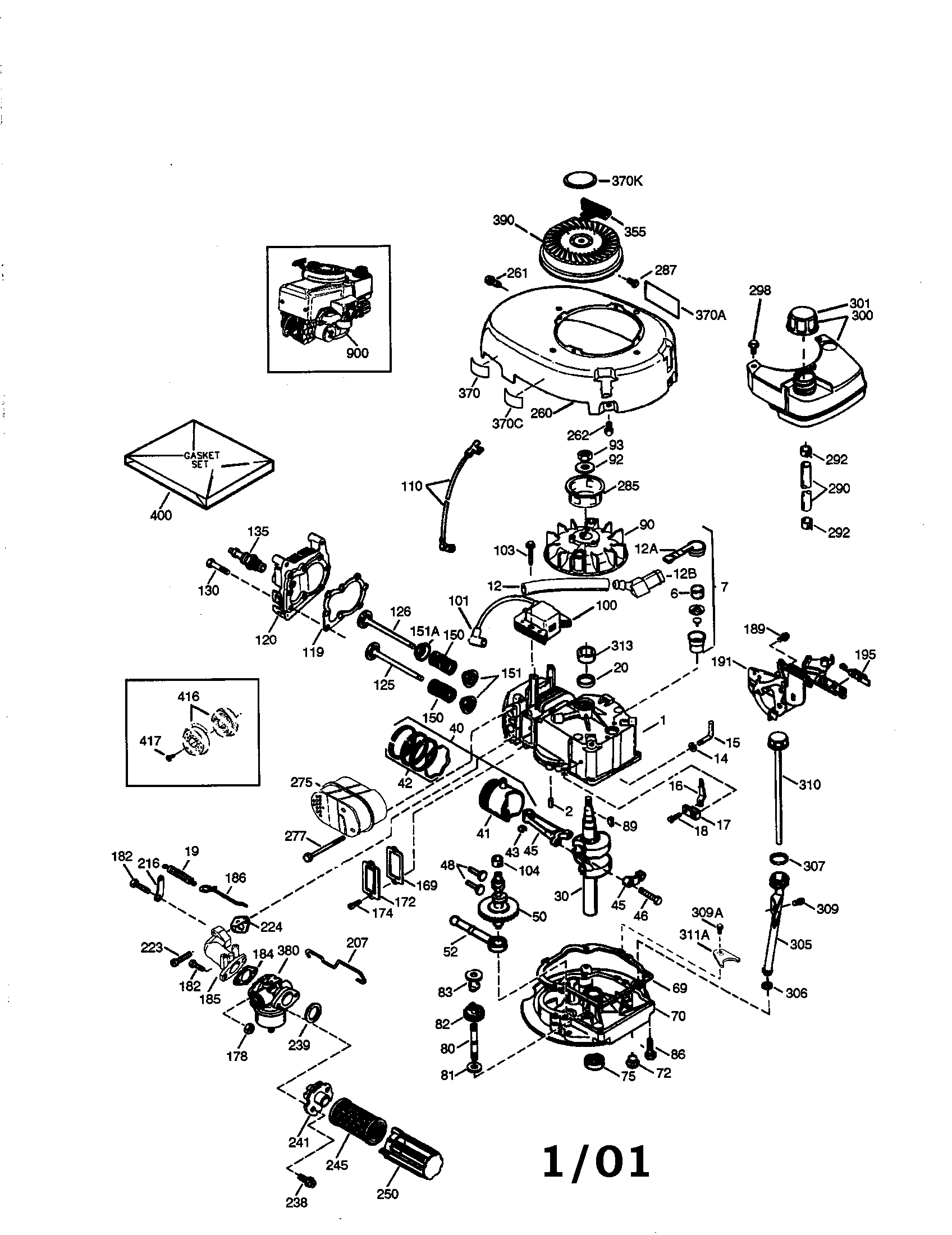 4-cycle engine