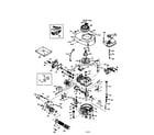 Craftsman 917387442 4-cycle engine diagram