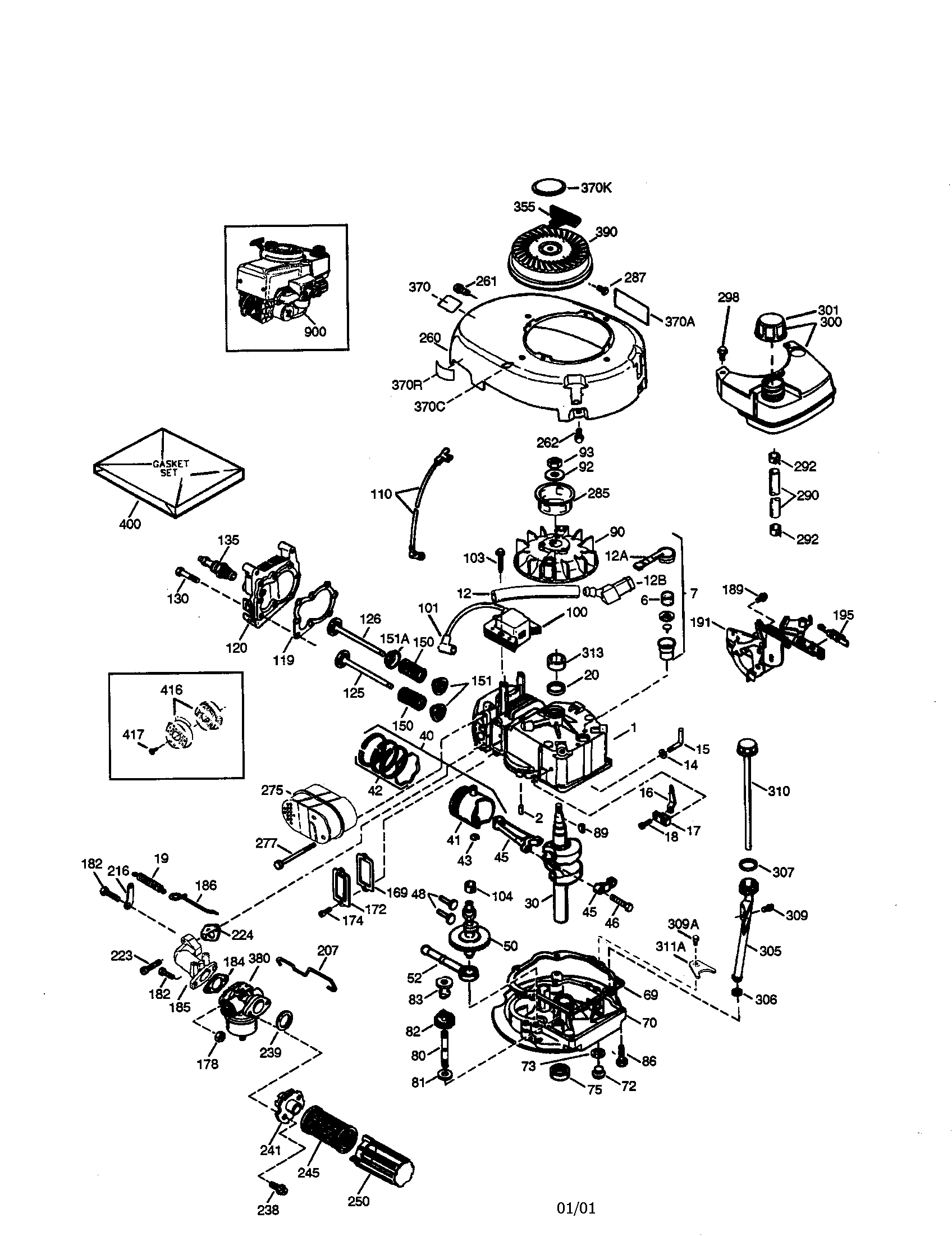 4-cycle engine