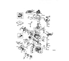Craftsman 143016702 4-cycle engine diagram