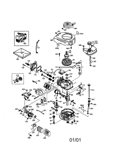 4-cycle engine