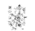 Craftsman 143016706 4-cycle engine diagram