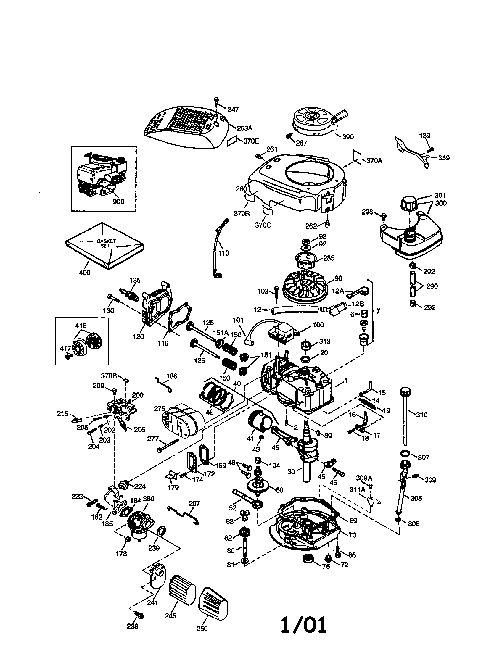 4-cycle engine