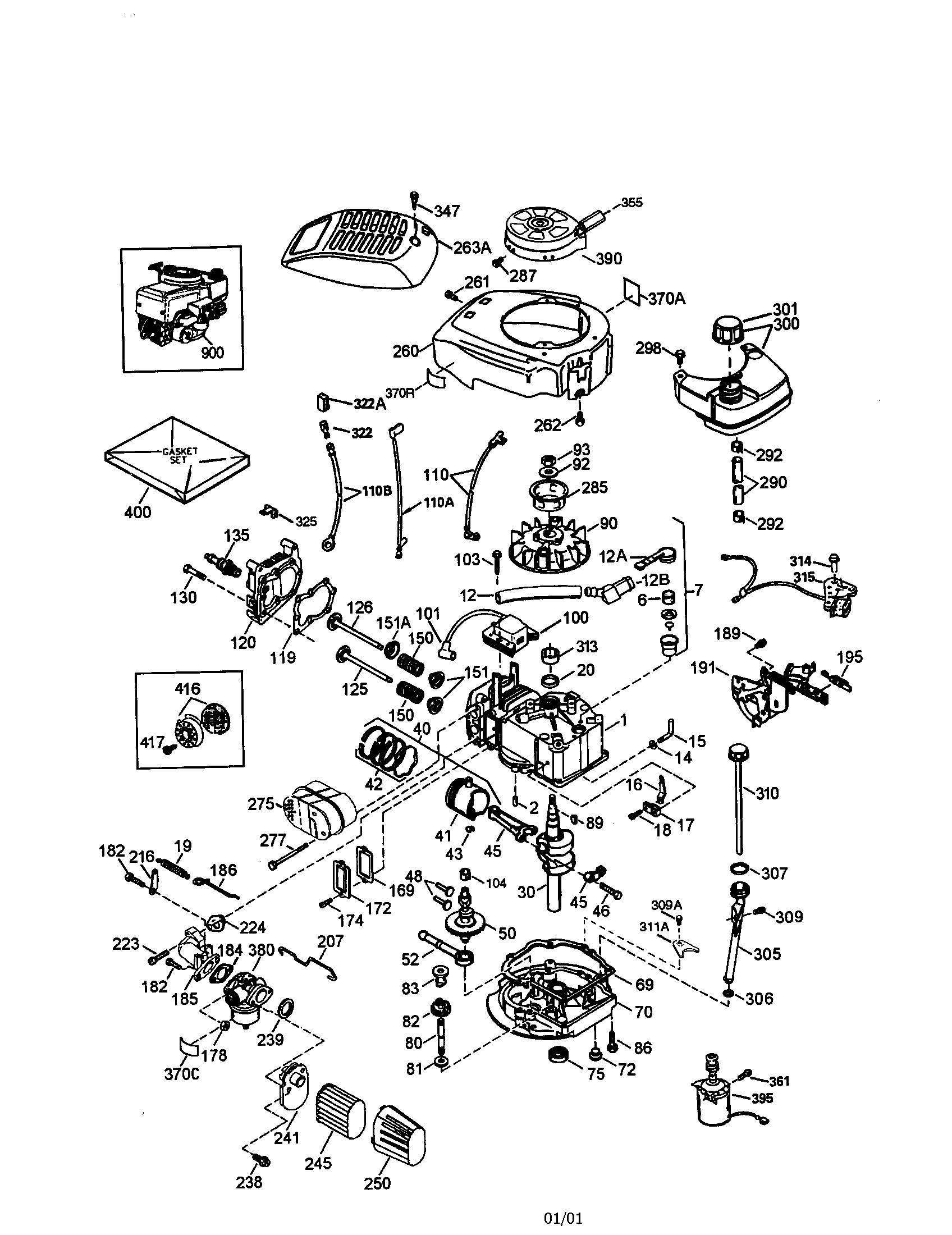 4-cycle engine