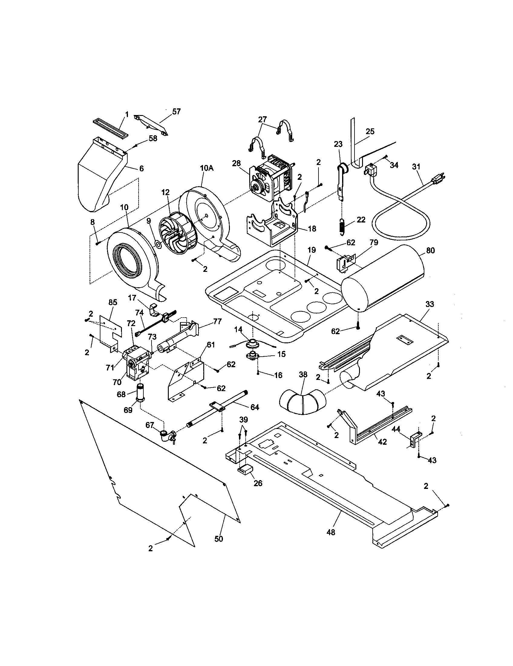 HOUSING BLOWER