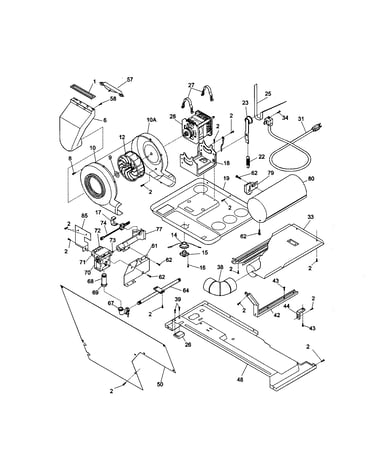 Housing blower