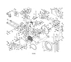 HealthRider HREL05982 frame assembly diagram