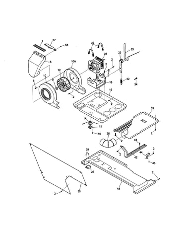 Housing blower