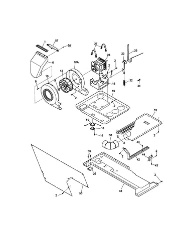Housing-blower