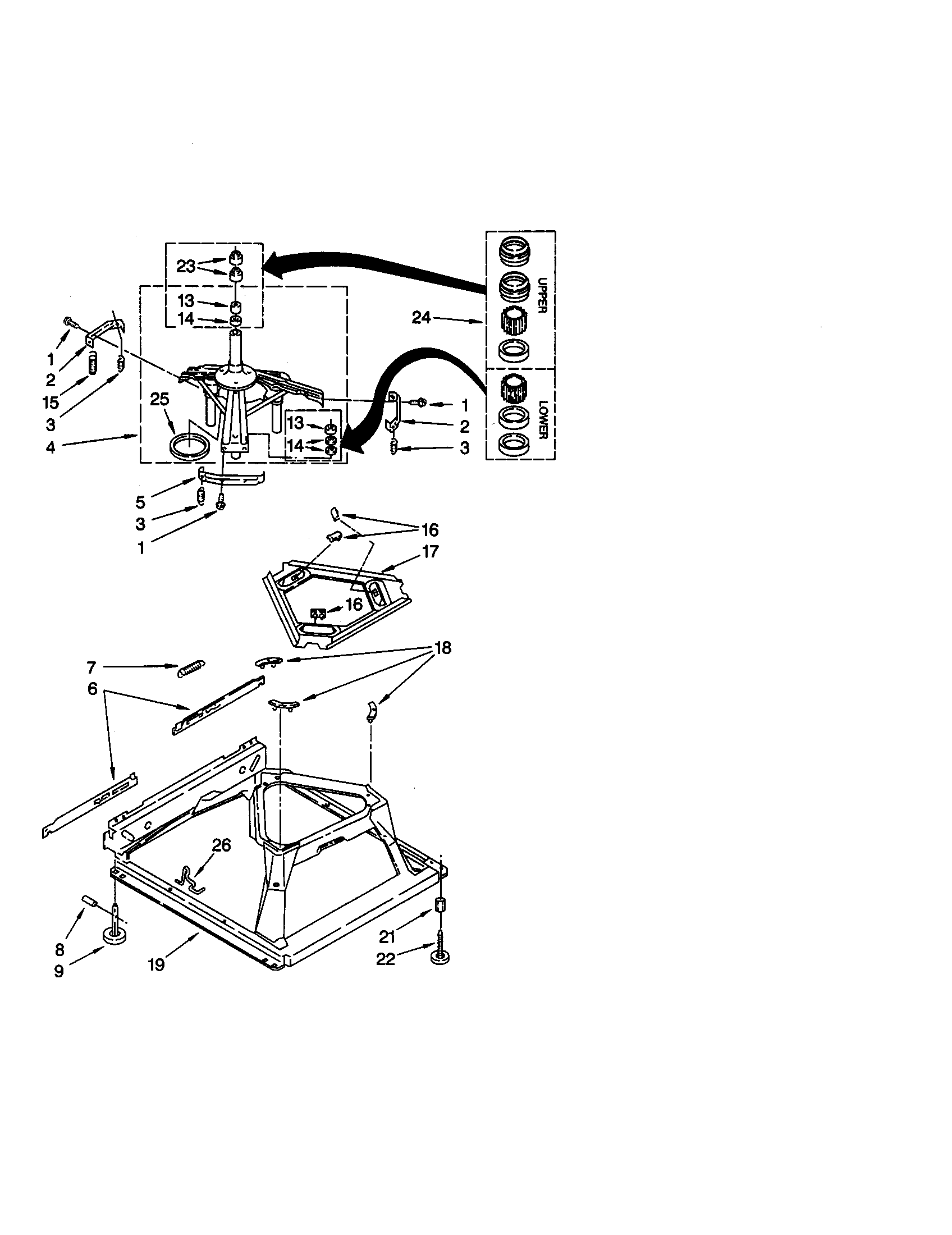 Machine base
