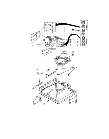 Machine base