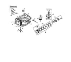 Kohler CV490-27505 crankcase diagram