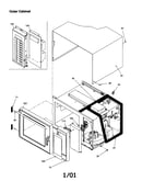 Outer cabinet