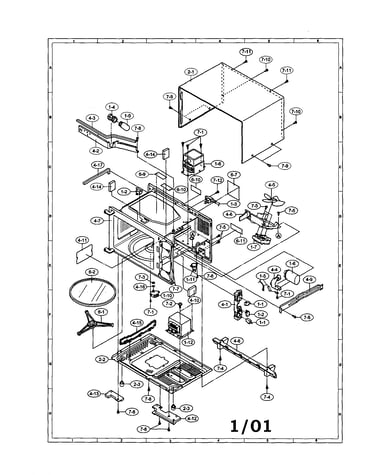 Oven and cabinet