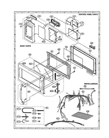 Control panel/door/miscellaneous