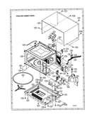 Oven and cabinet