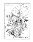 Oven and cabinet